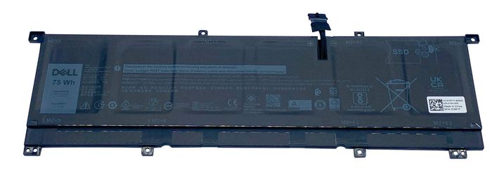 Dell Dell Battery, 75 WHR, 6 Cell, Lithium - W124386426