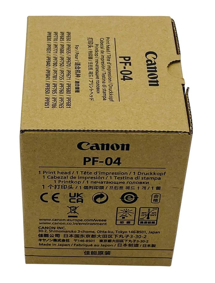 3630B001AA, Canon Printhead Canon PF-04 | EET