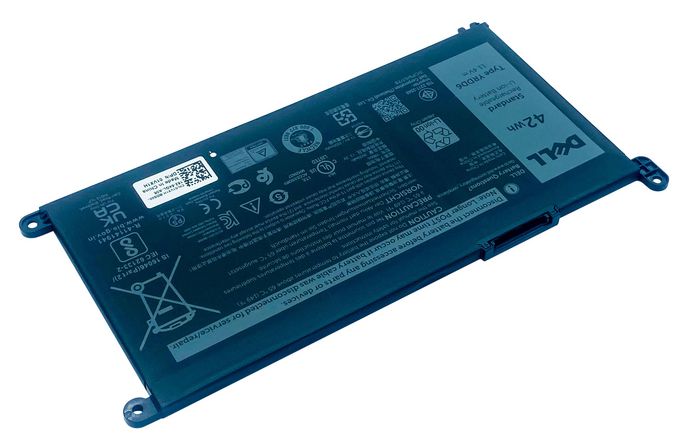Dell Battery, 42WHR, 3 Cell, Lithium Ion - W125702648