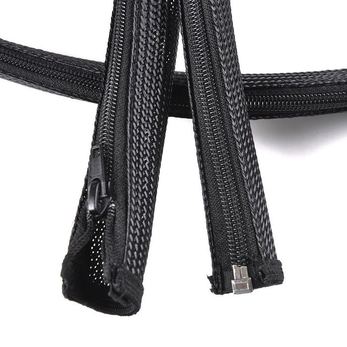 Vivolink Pro Expandable Sleeve Black w. Zipper 12mm 1.8m - W127053131