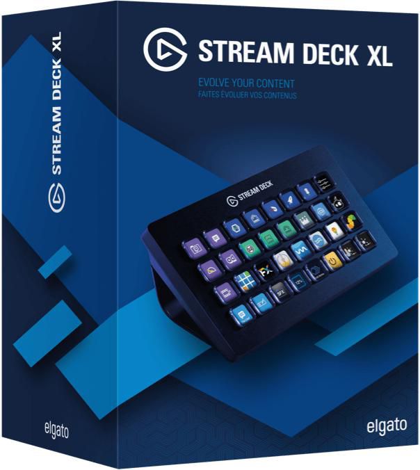 Elgato STREAM DECK XL, 182 x 112 x 34 mm, USB 3.0, 410 g - W125097513