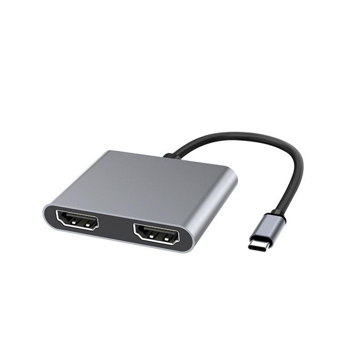 MicroConnect USB C to HDMI x 2 - W124876818