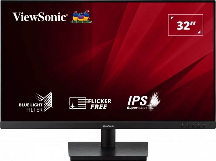 ViewSonic 32" 16:9 (31.5") 2560 x 1440 SuperClear IPS LED monitor, 2 HDMI, DisplayPort,speakers, 75Hz Adaptive Sync - W127073693
