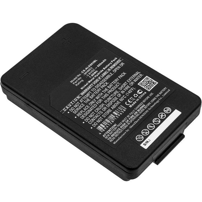 CoreParts Battery for Crane Remote Control 1.80Wh Ni-Mh 3.6V 500mAh Black for Autec Crane Remote Control LK NEO - W125990068