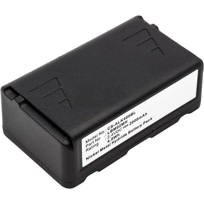 CoreParts Battery for Crane Remote Control 4.80Wh Ni-Mh 2.4V 2000mAh Black for Autec Crane Remote Control Light LK4, Light LK6, Light LK8, LK4, LK6, LK8 - W125990069
