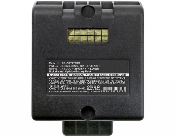 CoreParts Battery for Crane Remote Control 12Wh Ni-Mh 4.8V 2500mAh Black for Cattron Theimeg Crane Remote Control LRC, LRC-L, LRC-M - W125990081