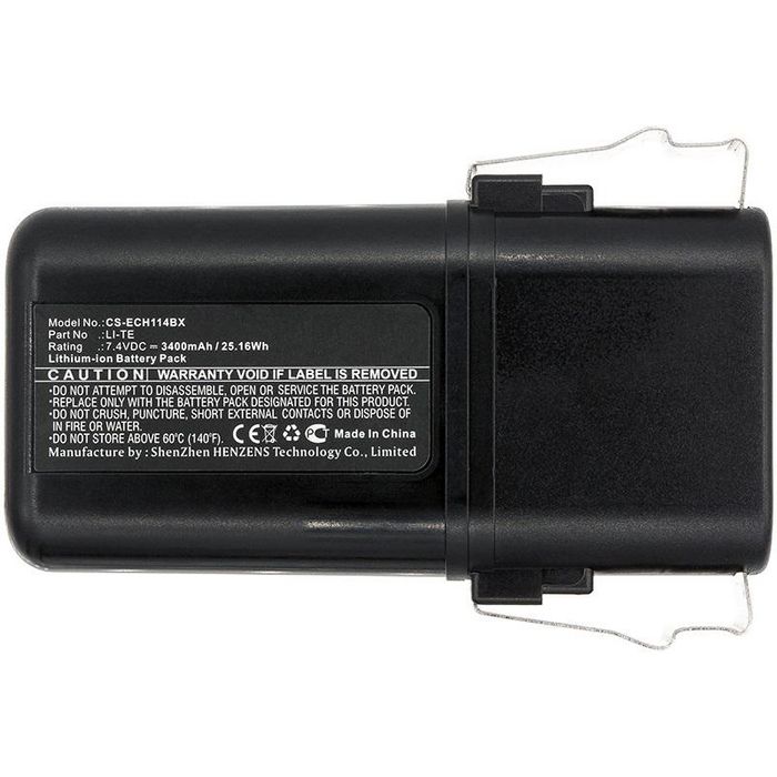 CoreParts Battery for Crane Remote Control 25.16Wh Li-ion 7.4V 3400mAh Black for ELCA Crane Remote Control BRAVO-M, MIRAGE-M - W125990087