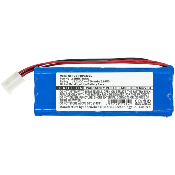 CoreParts Battery for Crane Remote Control 5.04Wh Ni-Mh 7.2V 700mAh Blue for Falard Crane Remote Control BP7.2 - W125990094