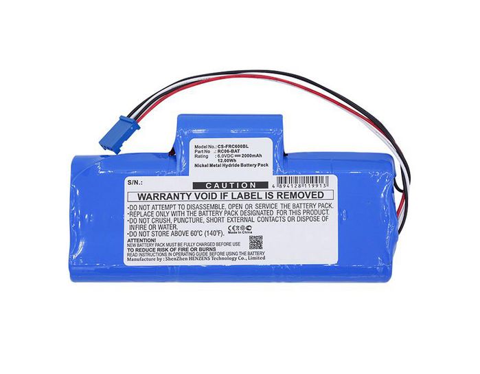 CoreParts Battery for Crane Remote Control 12Wh Ni-Mh 6V 2000mAh Blue for Falard Crane Remote Control Full RC6, RC6 Forest - W125990095