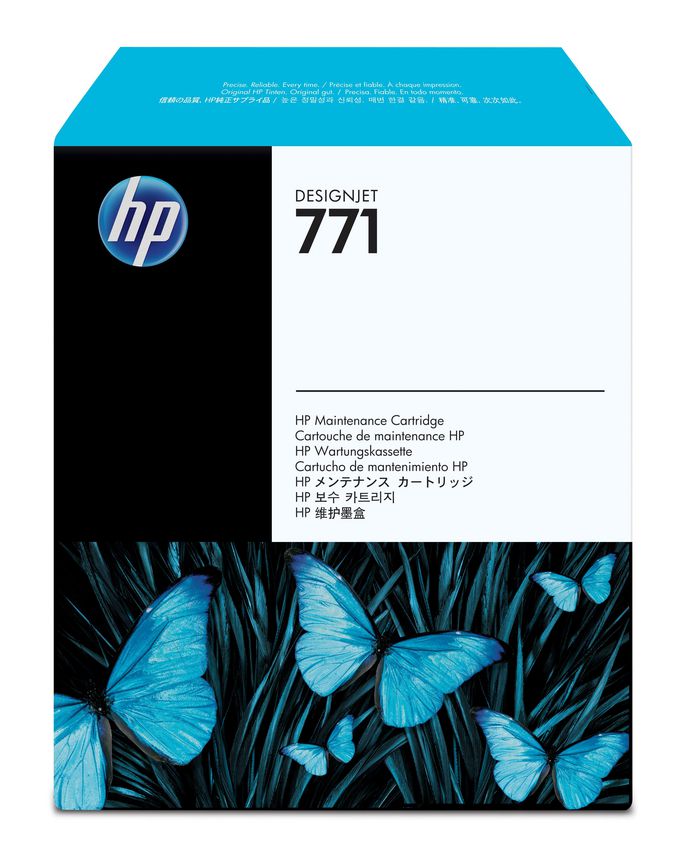 HP 771 DesignJet Maintenance Cartridge - W125047332