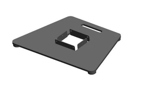 Elo Touch Solutions Wallaby Self-Service Floor Base  - Black/Silver - - W125085445