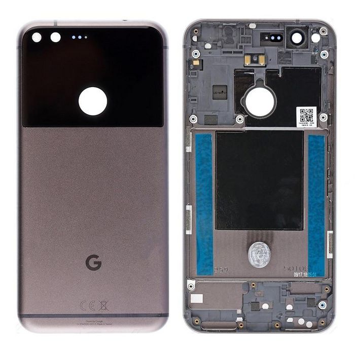 CoreParts Google Pixel XL Back Cover & Frame Black Black - W124664216