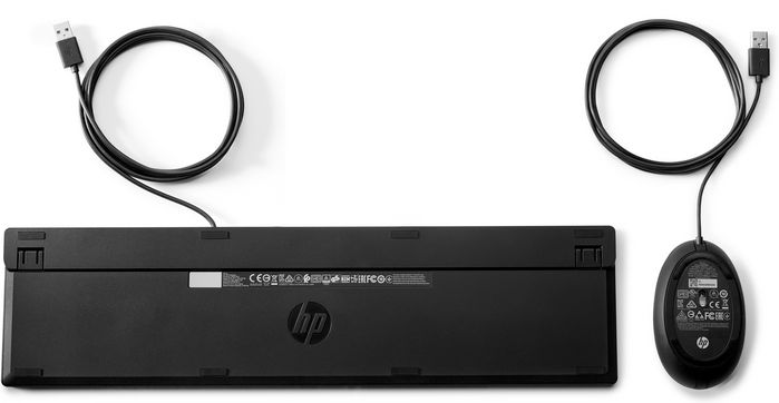 HP Wired Desktop 320Mk Mouse And Keyboard - Swiss - W128252344