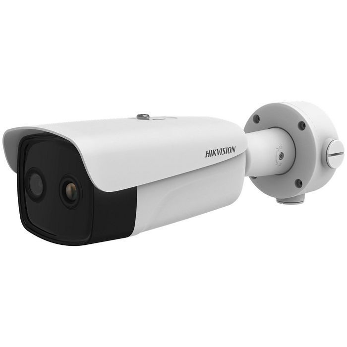 Hikvision Câmara térmica termográfica IP bullet dual biespectral 6.5mm 384x288 (4M 4mm) IR40 IP67 12/24V/PoE - W127013053