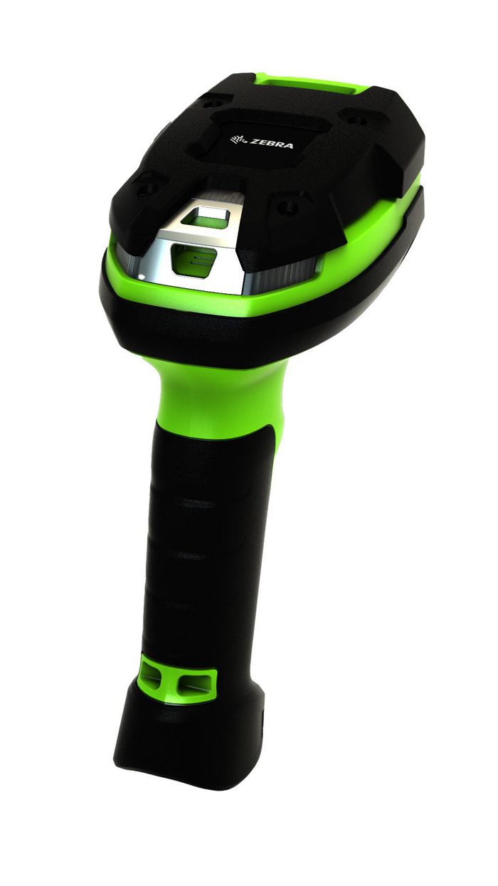 Zebra LI3608-ER 1D Ultra-Rugged Scanner, 2496 pixels, Corded, 660nm LED, Bluetooth, Industrial Green, IP 67 - W125061513