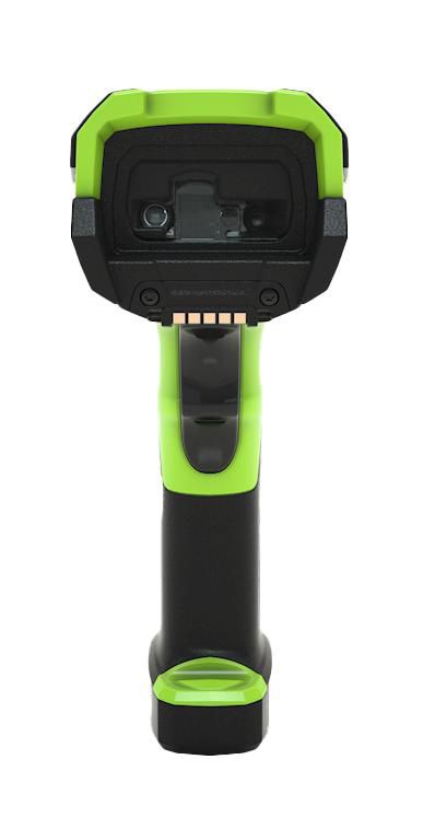 Zebra LI3678-ER 1D Ultra-Rugged Scanner, 2496 pixels, Cordless, 660nm LED, Bluetooth, 3100 mAh Li-Ion, Industrial Green, IP 67 - W125325564