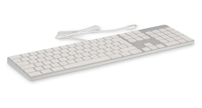LMP USB-C numeric Keyboard 106 keys wired USB-C keyboard with 1x USB-C and aluminum upper cover - Spanish - W127153239