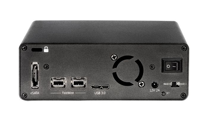 Glyph Studio RAID mini, 10 TB, 5400RPM, USB 3.0, FW800, eSATA - W127153516