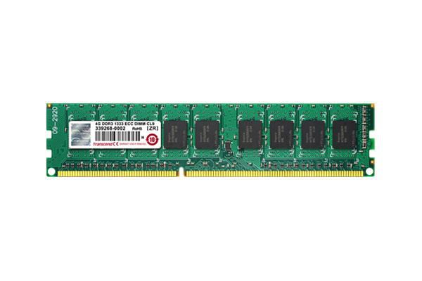 Transcend 2GB DDR3 1600 ECC Unbuffered DIMM 1Rx8 1.35V - W127153237