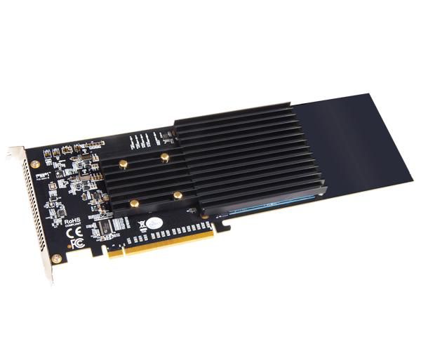 Sonnet Fusion M.2 NVMe SSD 4x4 PCIe Card [Silent] - SSD not included * New - W127153285