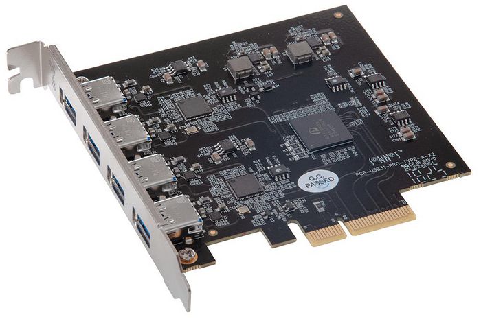 Sonnet Allegro Pro USB-A 3.2 Gen 2 PCIe Card (4 x 10Gb charging ports) - W127153292