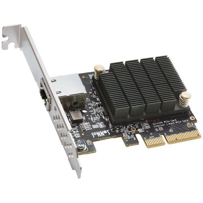 Sonnet Solo 10GBASE-T Ethernet 1-Port PCIe Card  [Thunderbolt compatible] *New - W127153305