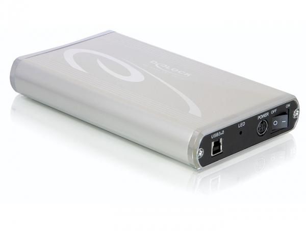 Delock 3.5  External Enclosure SATA HDD > USB 3.0, cable included - W127152249