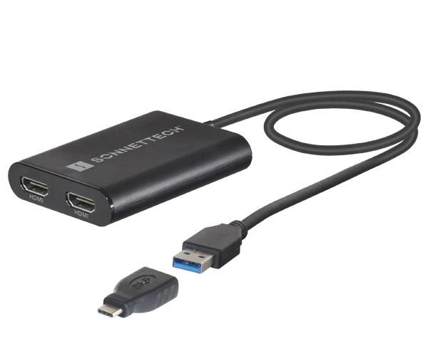 Sonnet Dual 4K 60Hz HDMI Adapter for M1 Thunderbolt Macs *New - W127153335