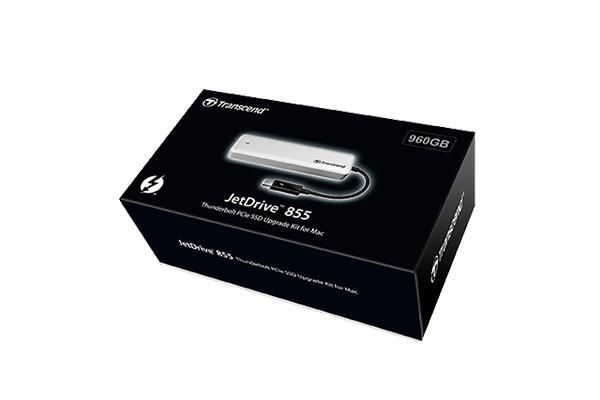 Transcend JetDrive 855 480 GB SSD kit HighSierra or later (from Mid-2013 MB Air, MB Pro Ret., MP) - W127153484