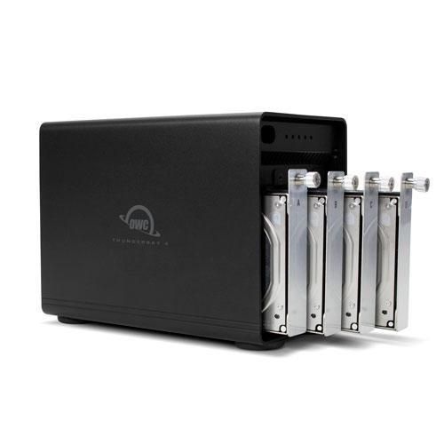 OWC ThunderBay 4 Four-Bay External Drive Enclosure with Dual Thunderbolt Ports - without SoftRAID - W127153554