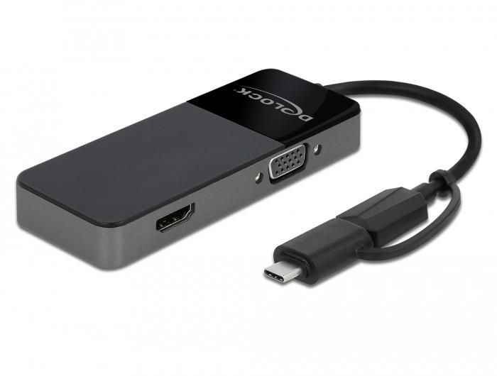 Delock Adapter USB 3.0 to 4K HDMI + VGA - W127153655