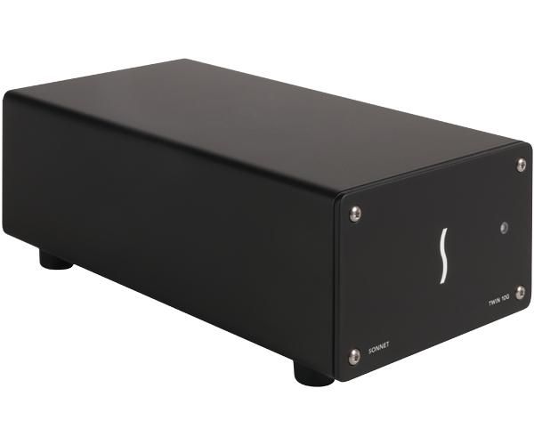 Sonnet Twin 10G SFP+ Thunderbolt 3 to Dual 10 Gigabit Ethernet Adapter (SFP+s sold separately) - W127153705