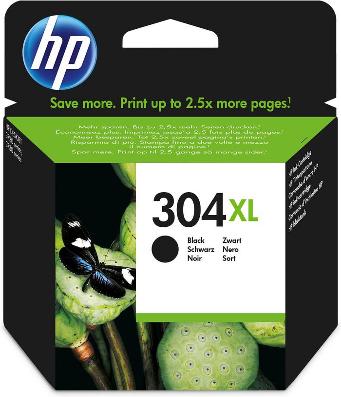 HP 304Xl Black Original Ink Cartridge - W128271072