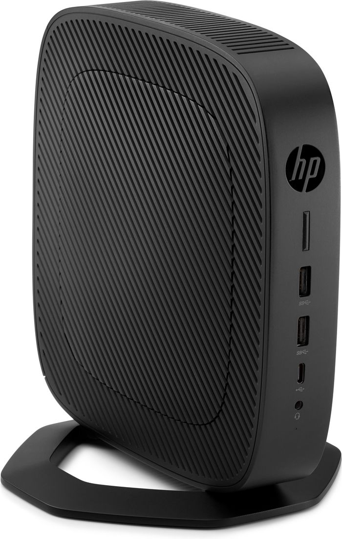 HP t640 Thin Client 2.4 GHz Windows 10 IoT Enterprise 1 kg Black R1505G - W128600843