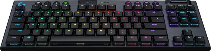 Logitech G915 TKL Tenkeyless LIGHTSPEED Wireless RGB Mechanical Gaming Keyboard - CARBON - TACTILE SWITCH (PAN) - W126823335