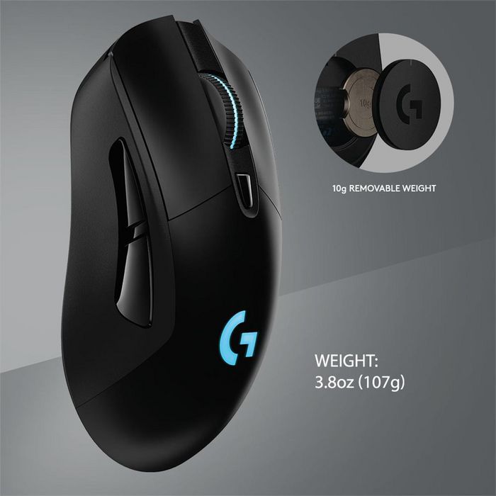 Logitech G703 LightSpeed Mouse Black 2.4GHZ EWR2 - W126823344