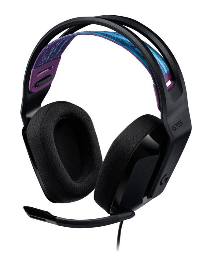 Logitech G335 Wired Gaming Headset - BLACK - EMEA - W126823516