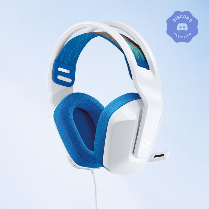 Logitech G335 Wired Gaming Headset - WHITE - EMEA - W126823517