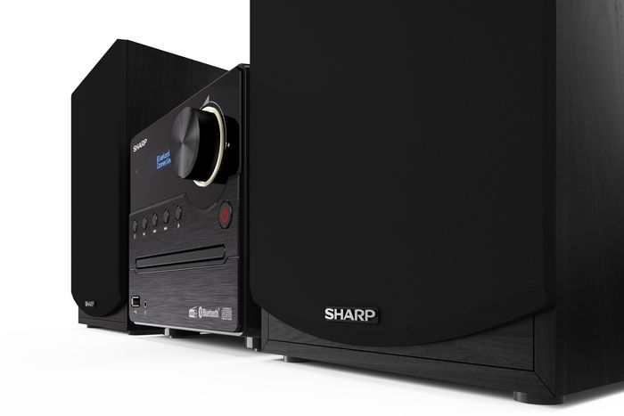 Sharp Xl-B517D Home Audio Micro System 45 W Black - W128277445