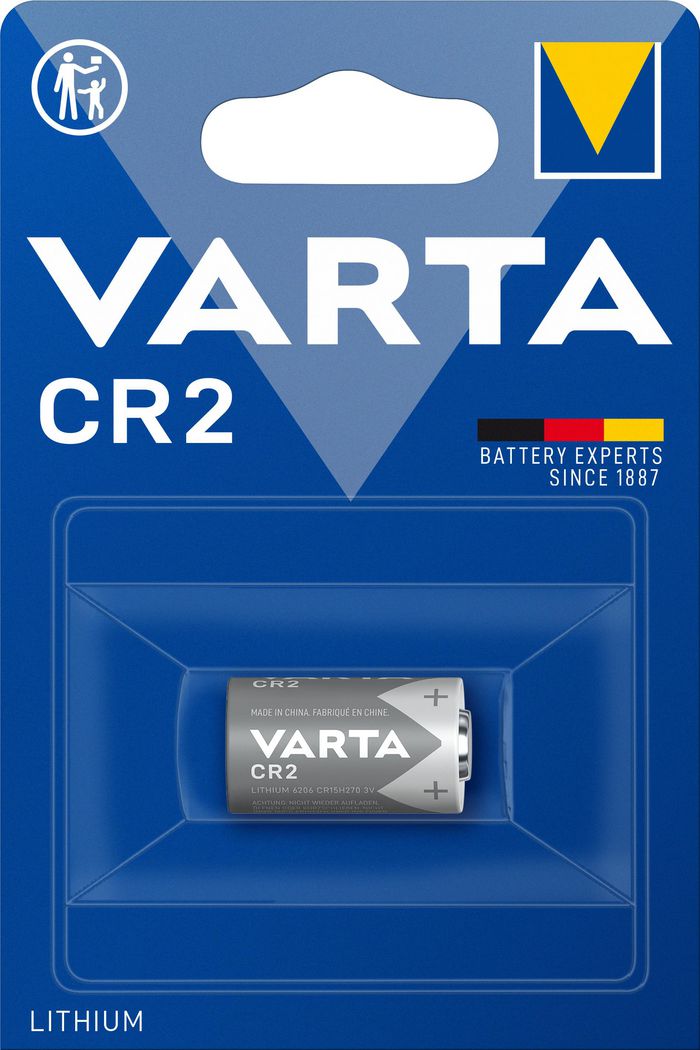 Varta 3v, 850 mAh, 5.2 ccm, Li-Manganese dioxide, 11g - W124296026