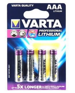 Varta Professional Lithium AAA - 1.5 V, 1100 mAh, LI/IRON DI - W125095385