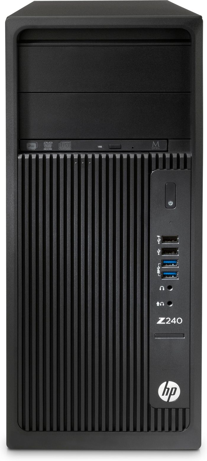HP Z240T E3 8GB/256 W10P (DK) - W125204509