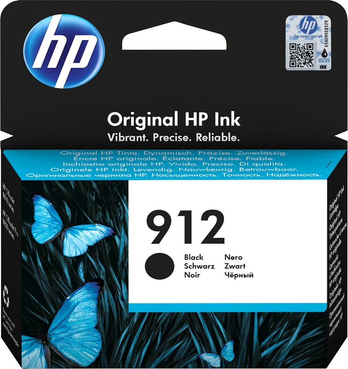 HP 912 - 8.29 ml - noir - original - cartouche d'encre - pour