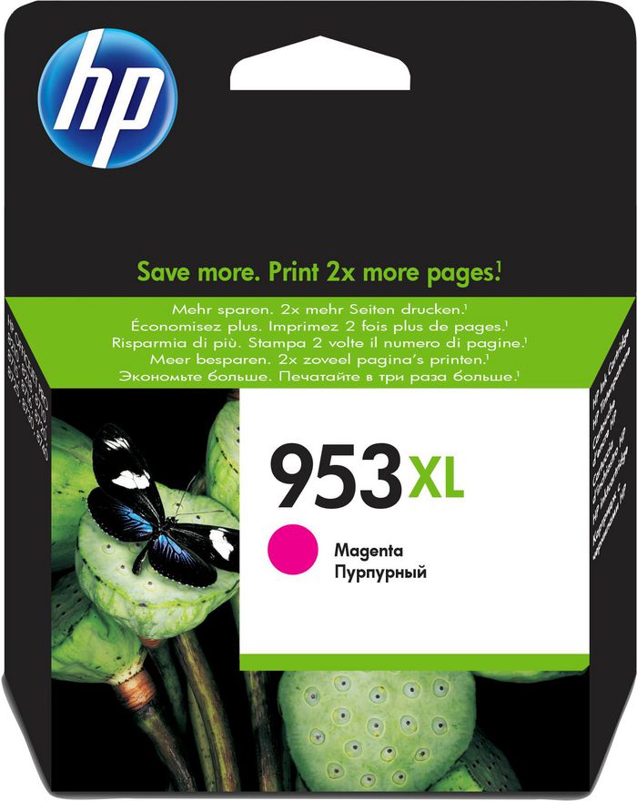HP 953XL Magenta Original Ink Cartridge - W125319887