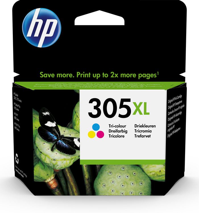 HP 305XL High Yield Tri-color Original - W125916868