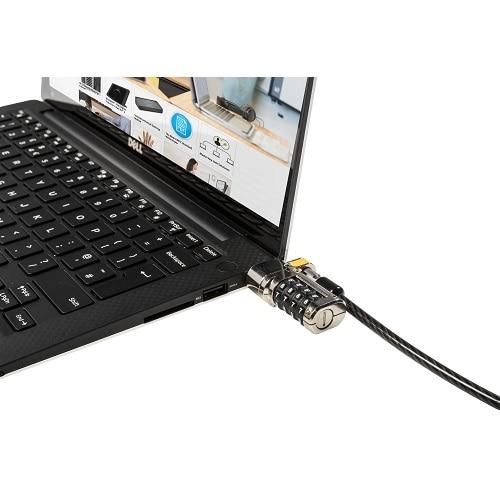 Dell 461-AAEU cable lock Black, Chrome 1.8 m - W127159132