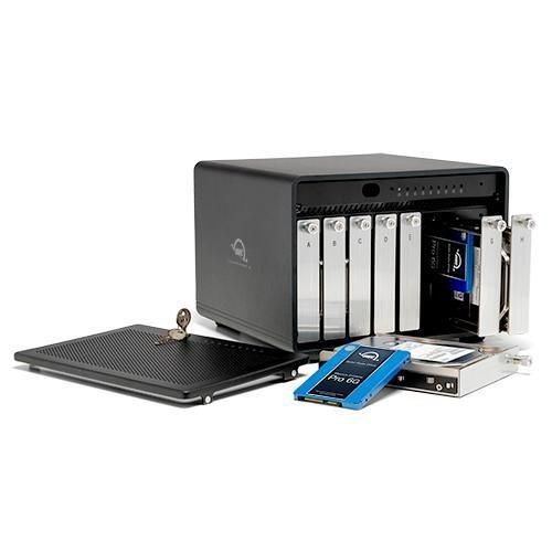 OWC ThunderBay 8 HDD/SSD enclosure Black 2.5/3.5" - W127160021