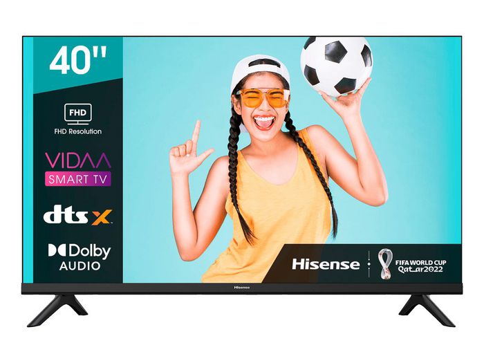 Hisense Hisense 40A4BG TV 100.3 cm (39.5") Full HD Smart TV Wi-Fi Black - W127160023