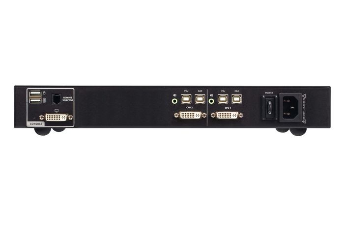 Aten 2-Port USB - 4K DVI Secure KVM Switch with Card Reader (PSD PP V4.0 Compliant) - W127165002