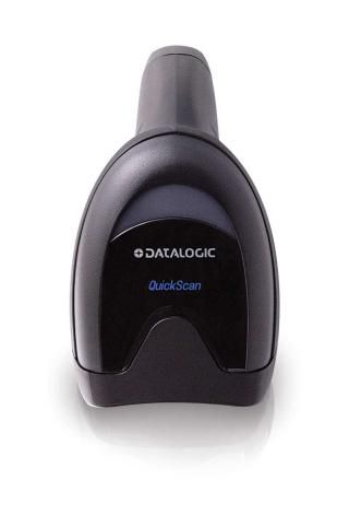 Datalogic QuickScan Mobile QM2500, 433 MHz, USB, 2D MP Imager, Black, Kit includes: Scanner, Base & USB Cable - W127207491